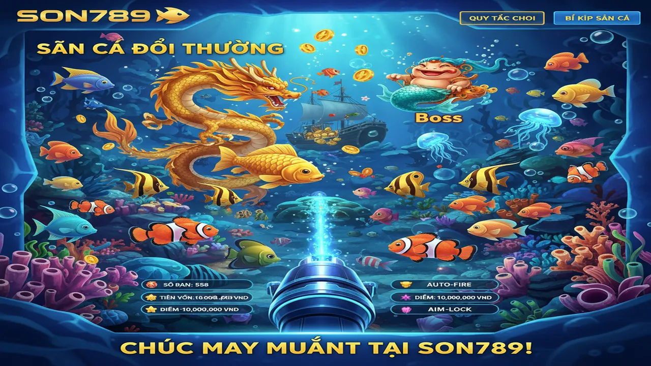 Hướng dẫn chơi Bắn cá đổi thưởng Son789