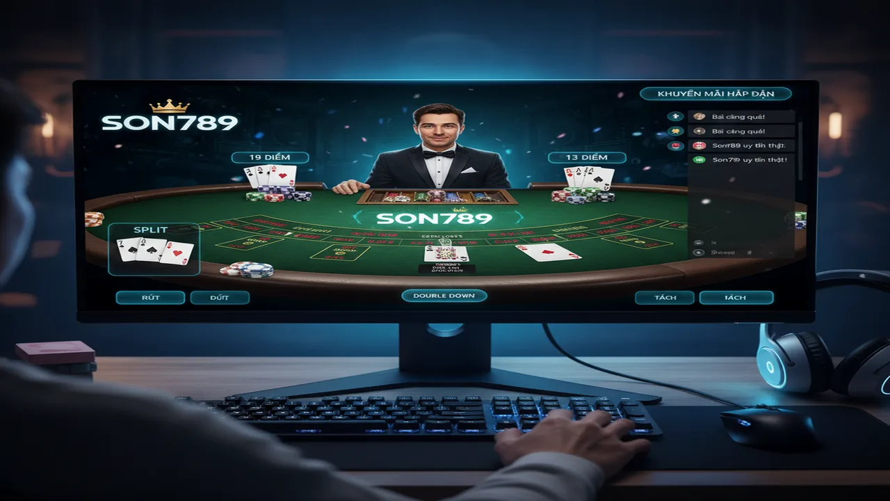 Hướng dẫn chơi Blackjack (Xì Dách) Son789