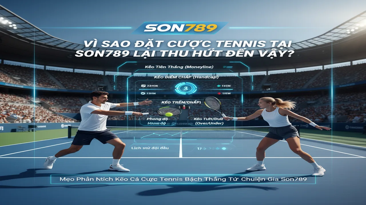 Cách chơi cá cược quần vợt (Tennis) Son789