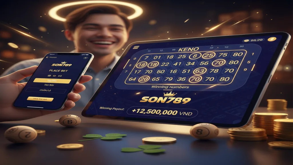 Cách chơi Keno trực tuyến: Bí quyết chọn số Son789