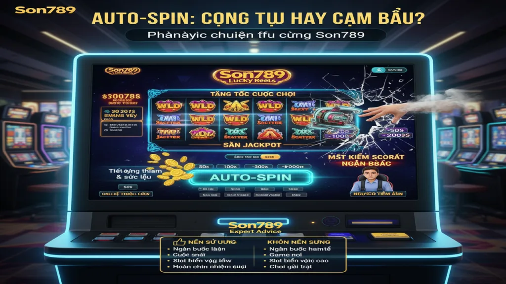 Có nên sử dụng tính năng Quay tự động trong Slot? Son789