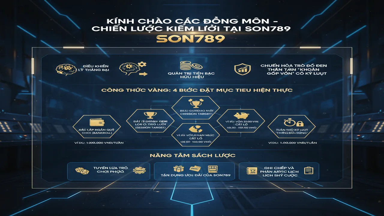 Cách đặt mục tiêu lợi nhuận để chơi bền vững Son789