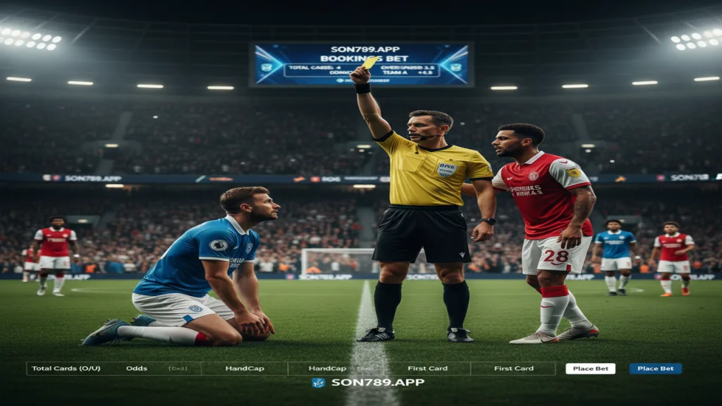 Kèo thẻ phạt là gì? Kinh nghiệm bắt kèo thẻ phạt ít người biết Son789