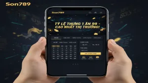 Hướng dẫn chơi Lô đề trực tuyến 1 ăn 99 tại Son789 uy tín