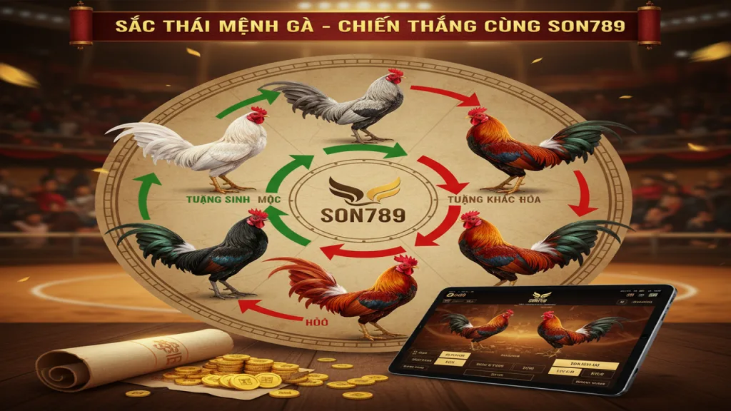 Ý nghĩa của các màu mạng gà trong cá cược đá gà Son789