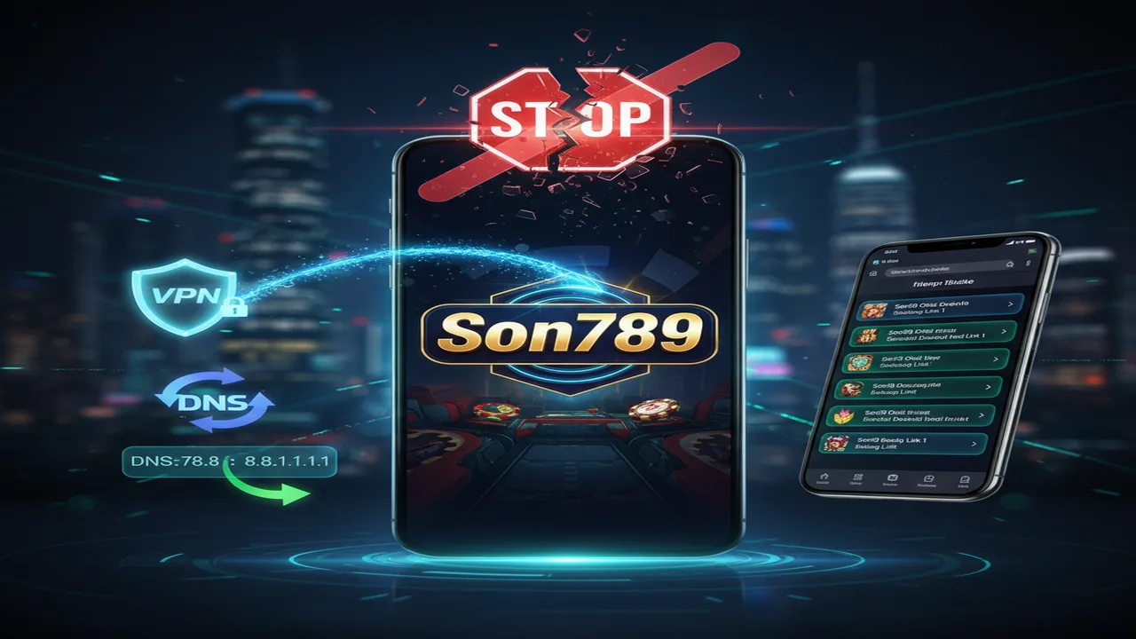 Hướng dẫn tải app khi bị nhà mạng chặn Son789