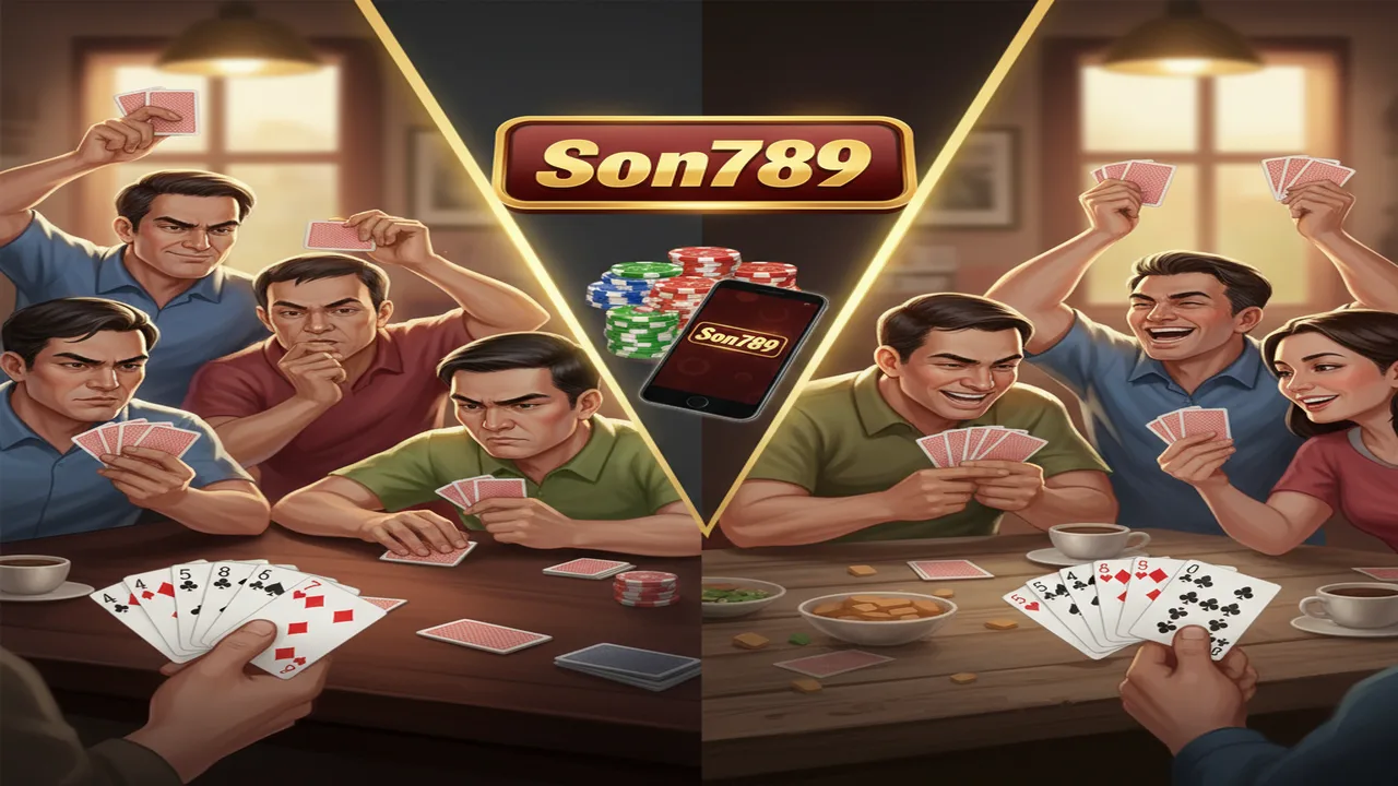 Cách chơi bài Tiến lên miền Bắc vs miền Nam Son789