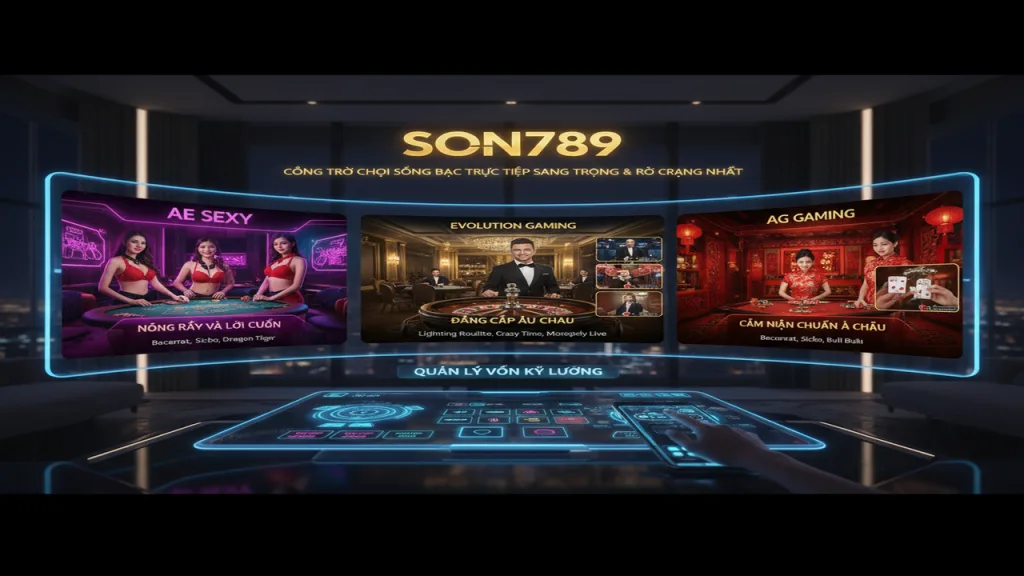 Top các sảnh Casino uy tín nhất hiện nay Son789
