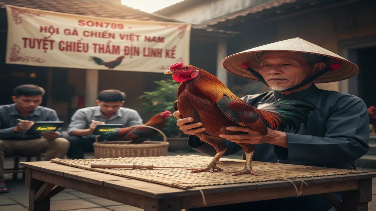 Bí quyết xem tướng gà chọi: Cách chọn gà chiến Son789